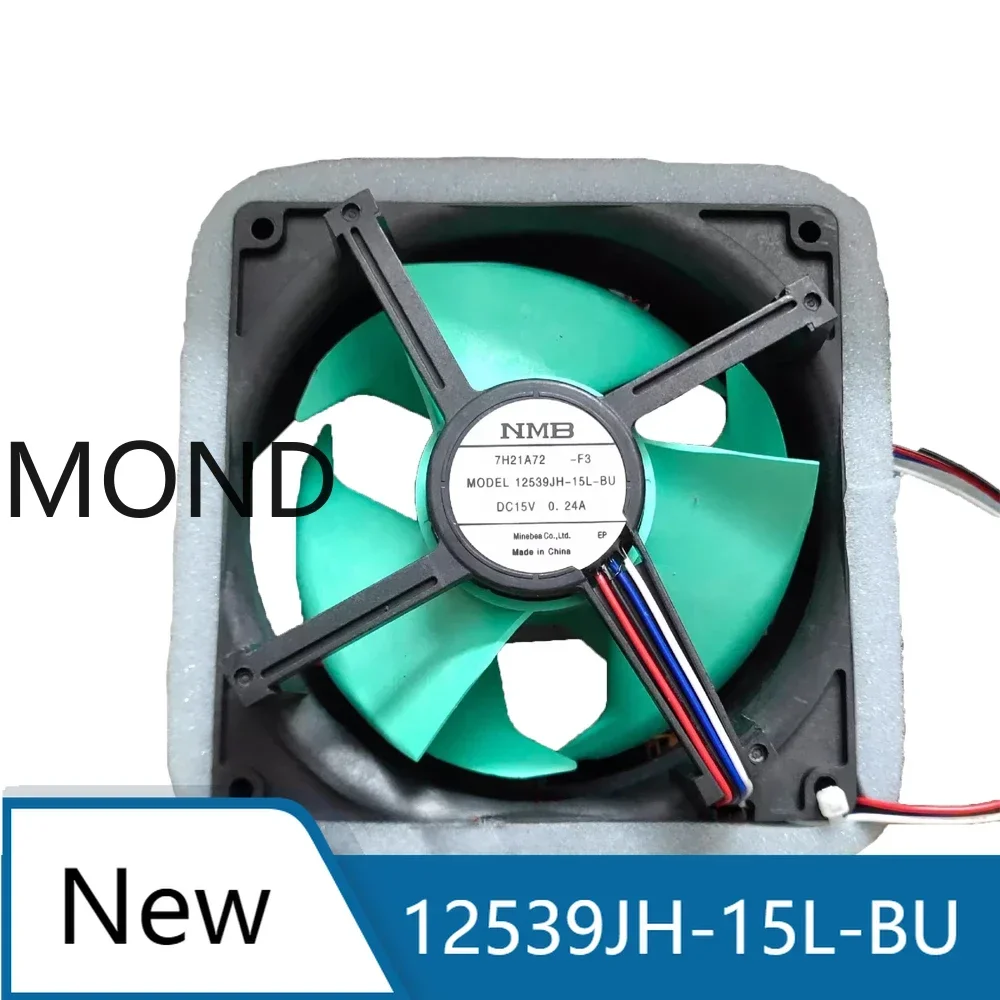 12539JH-15L-BU Вентилятор охлаждения холодильника NMB NMB-MAT для Haier Panasonic Meiji DC15V 0.24A 12 см