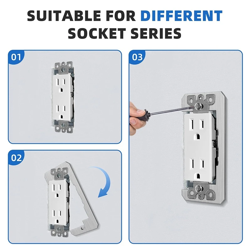 30 шт. настенные разделители для электрических розеток