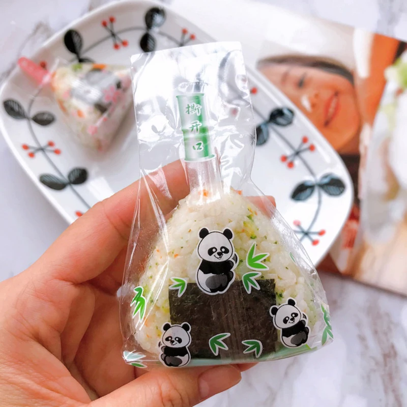 50/100 шт. японские треугольные обертки для онигири с морскими водорослями