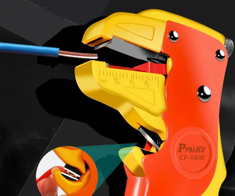 Imported Baogong duck nose pliers CP-080E electrician line automatic dialing pliers wire fiber stripping pliers