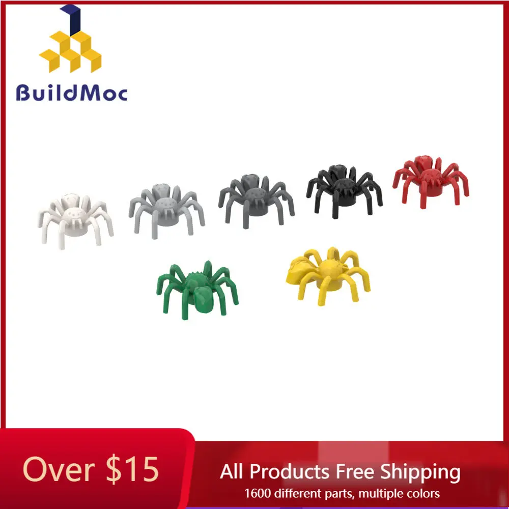 

10 шт., кубики Moc 29111, паук для строительных блоков, детали «сделай сам», строительство, рождественский подарок, игрушки для детей