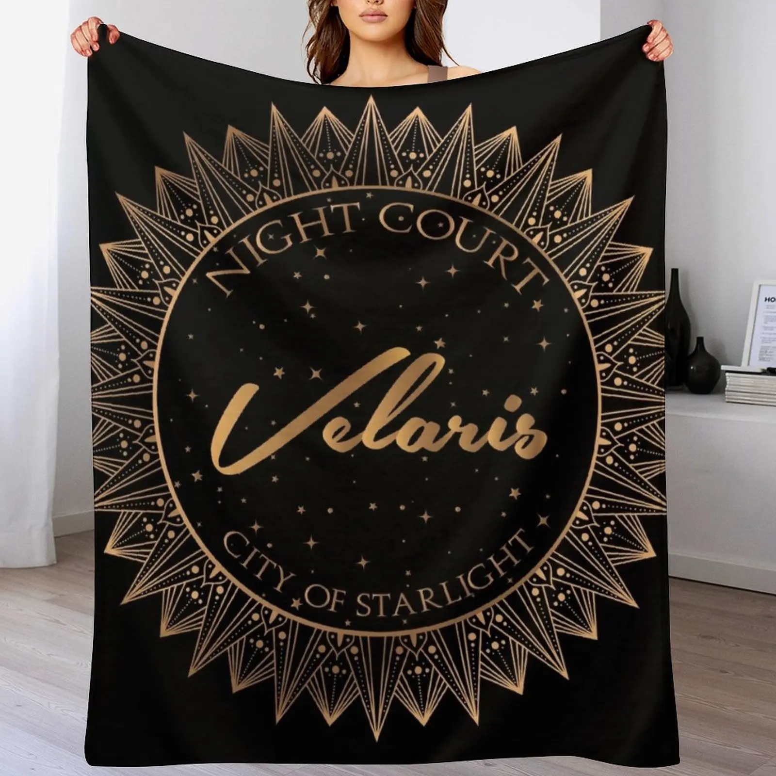 Night Court Velaris City of Starlight — одеяло ACOTAR