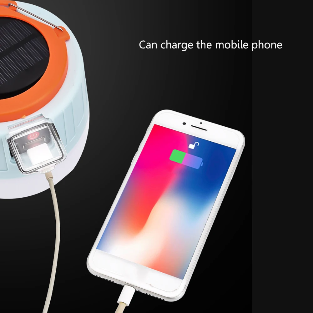 Портативная Светодиодная лампа для кемпинга на солнечной батарее 280 Вт - купить