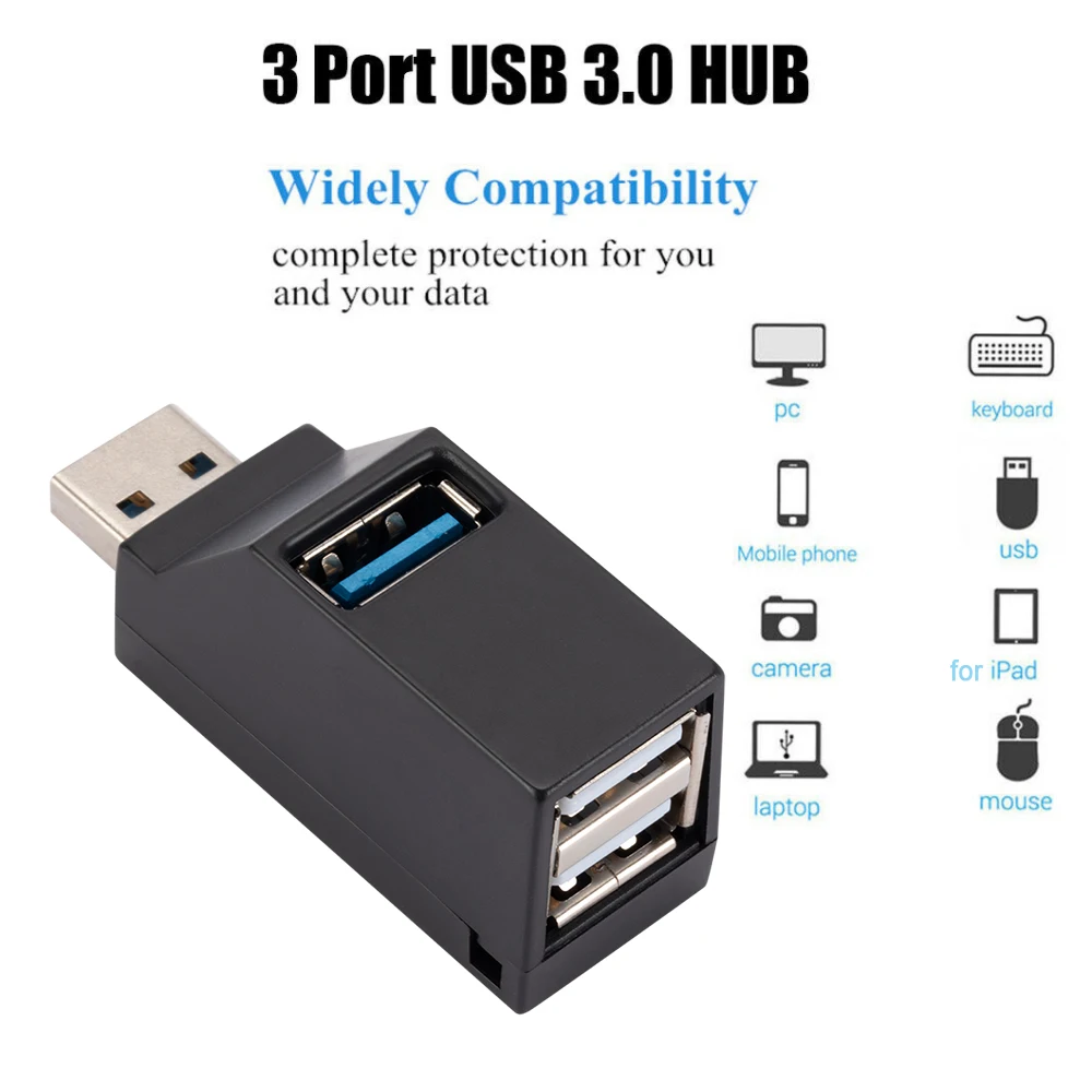 

Высокоскоростной USB-накопитель, 3 порта USB 2,0 3,0