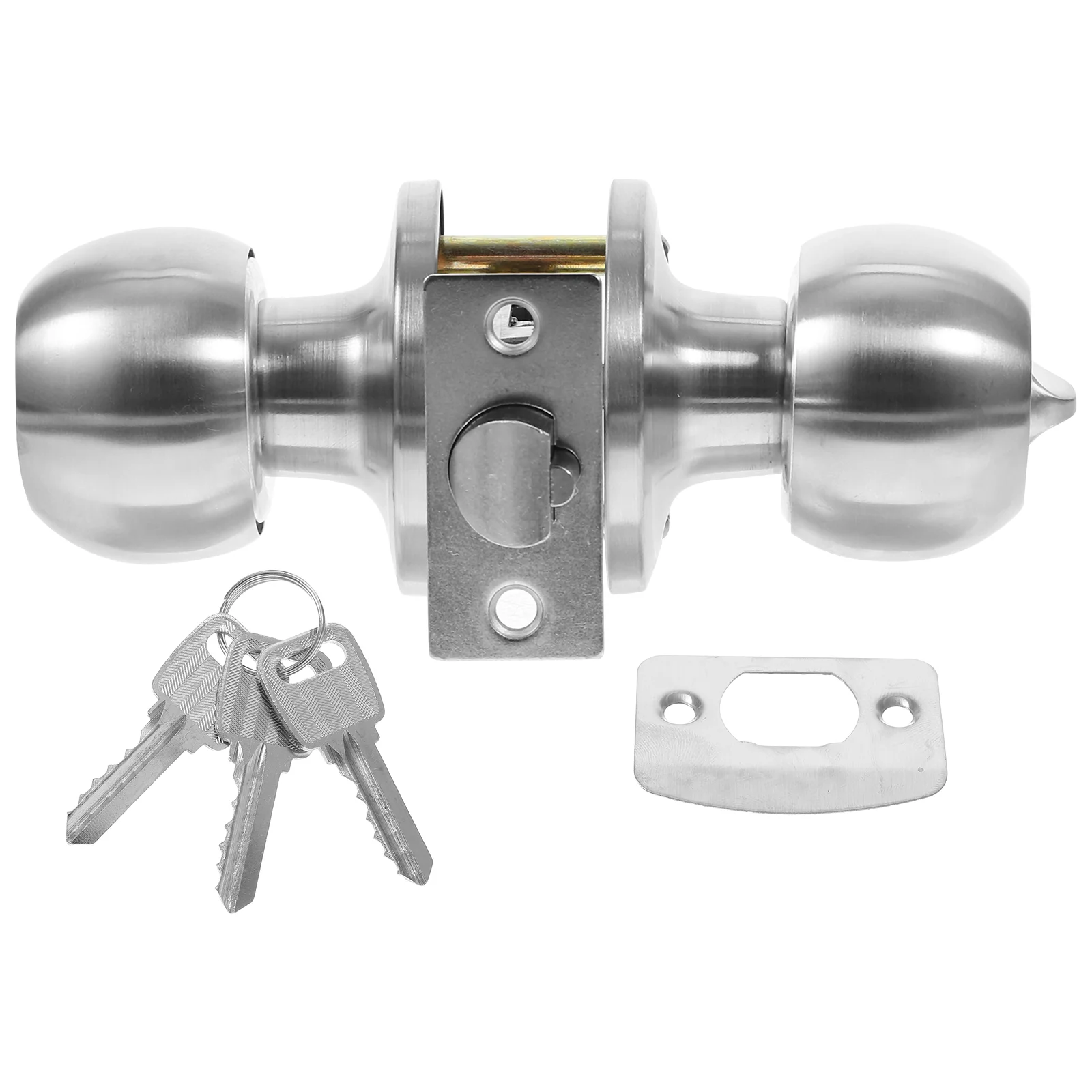 

Indoor Lock Chain Locks Doorknob Key Intelligent Bedroom Stainless Steel Travel