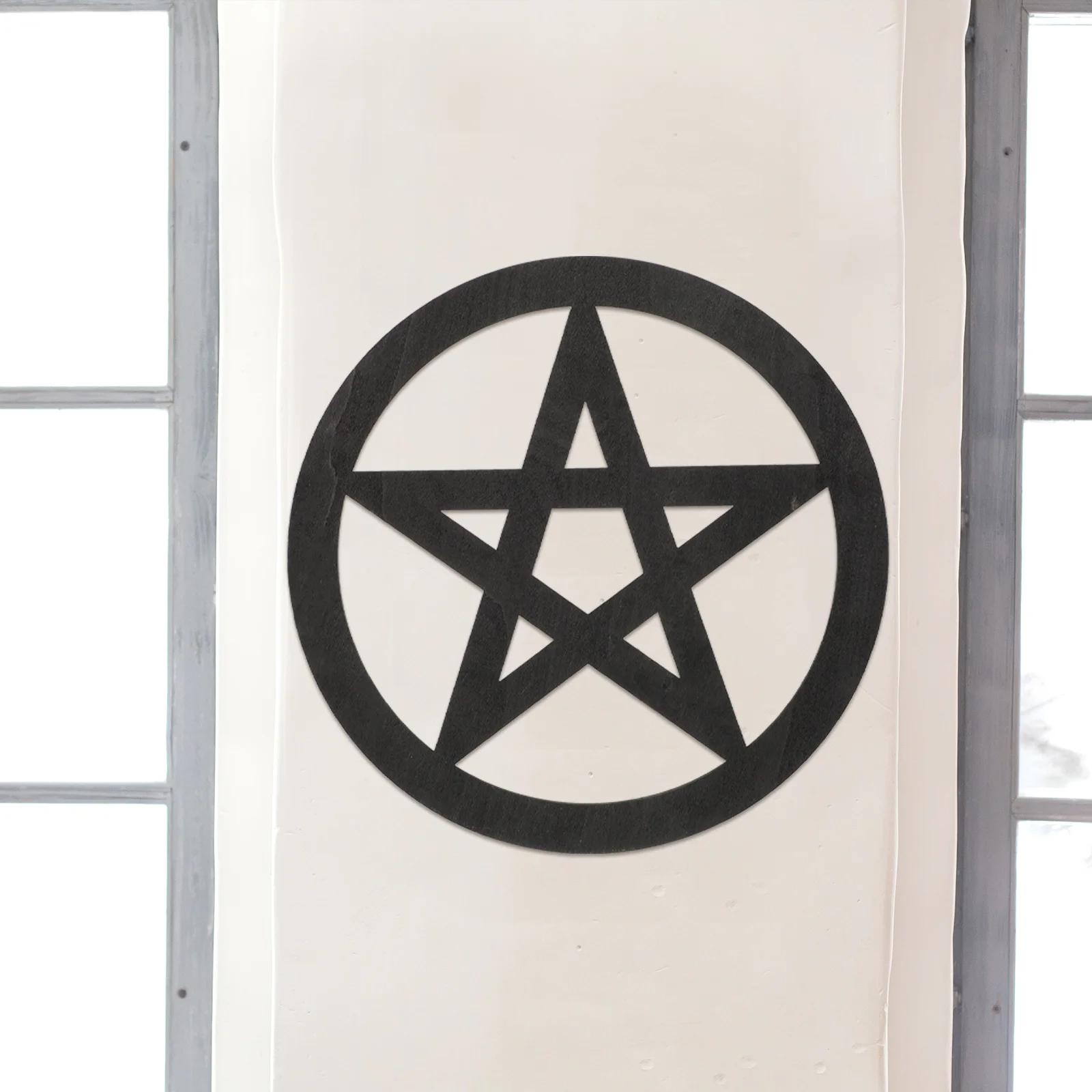 Украшение пентаграммы алтарь ритуальные украшения деревянная резьба пентакль