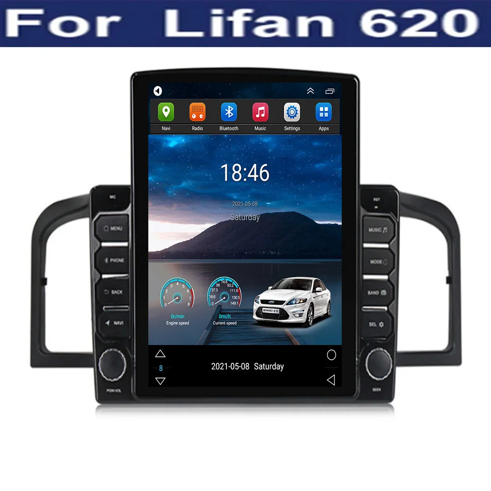 

9.7" Android 12 For Lifan 620 Solano 2008 2009 2010 2011-2050 Tesla Type Car Radio Multimedia Video Player Navigation GPS Camera