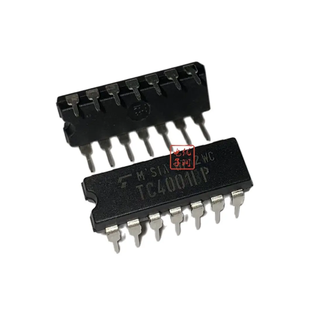 

10PCS/ TC4001BP TC4001 DIP-14 "Original Genuine" Gate Inverter Logic Chip in-line