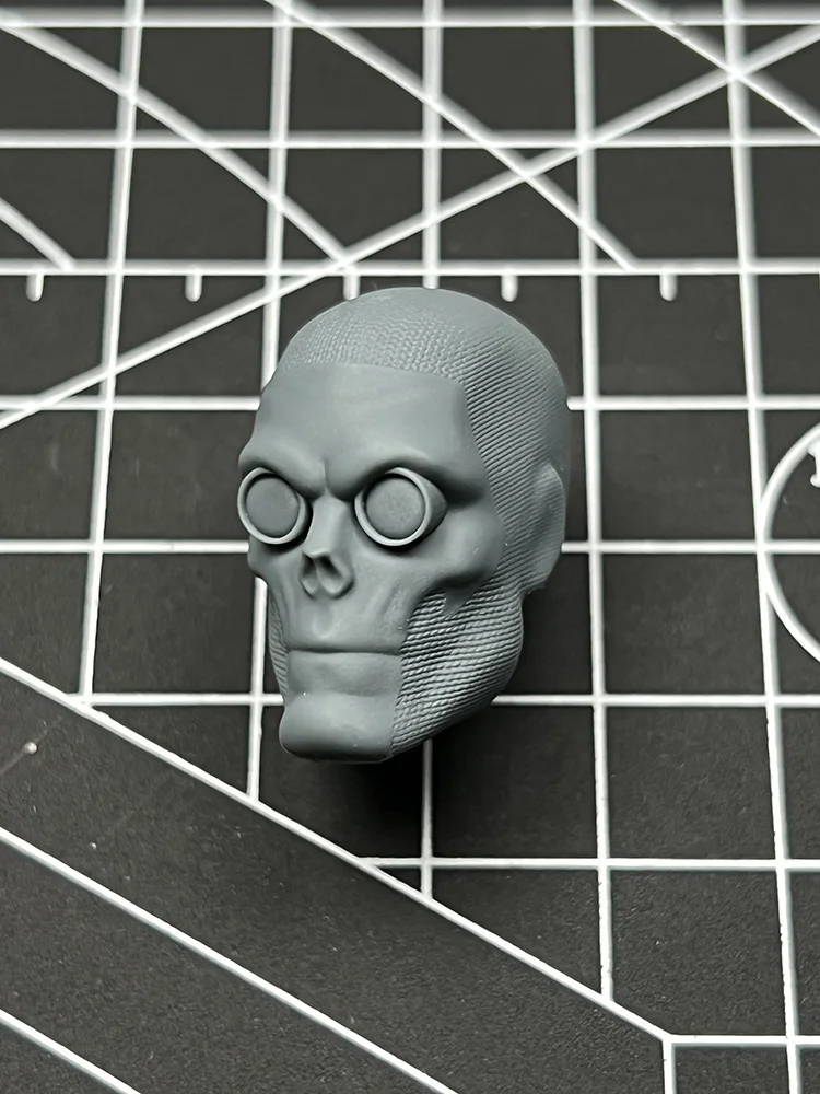 1/12 отзывчивый каратель белая модель Ray Stevenson Frank Castle Marvel Villain резьба неокрашенная