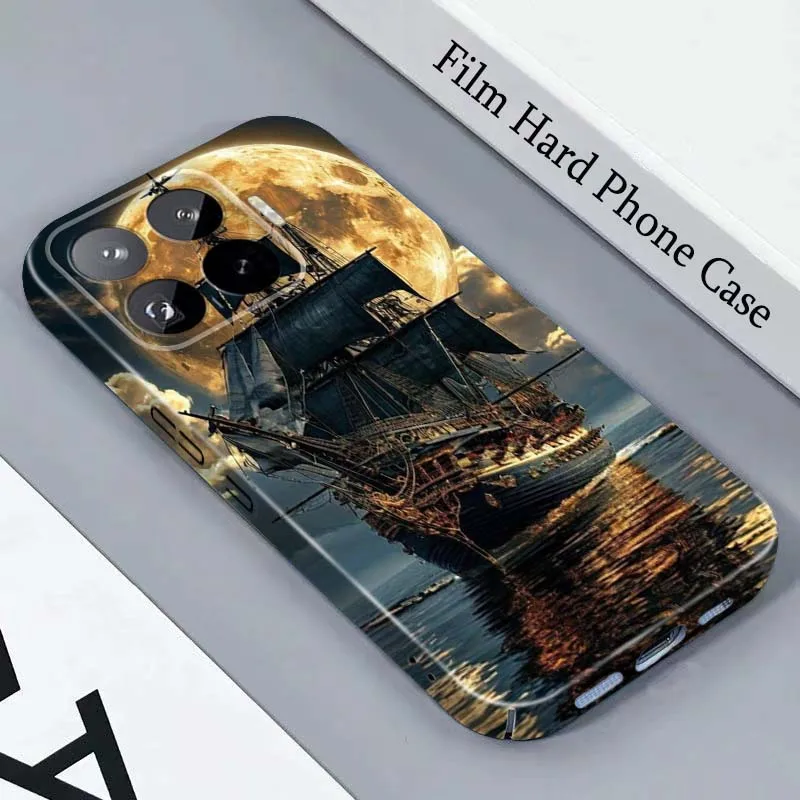 Фото Чехол для телефона Sailing Ship Moonlit Sea For Honor Play Magic 8 7 6 X9d X9c X9 X8b X8A X8 500 200 X50 X60 Lite GT Pro, жесткий №2