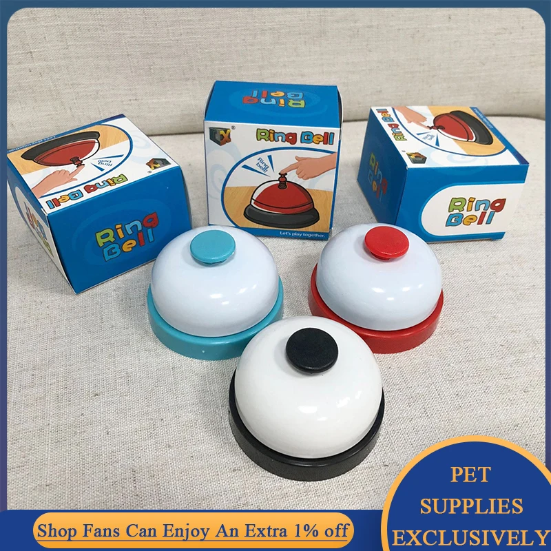 Интерактивная игрушка-колокольчик для домашних животных дрессировка собак