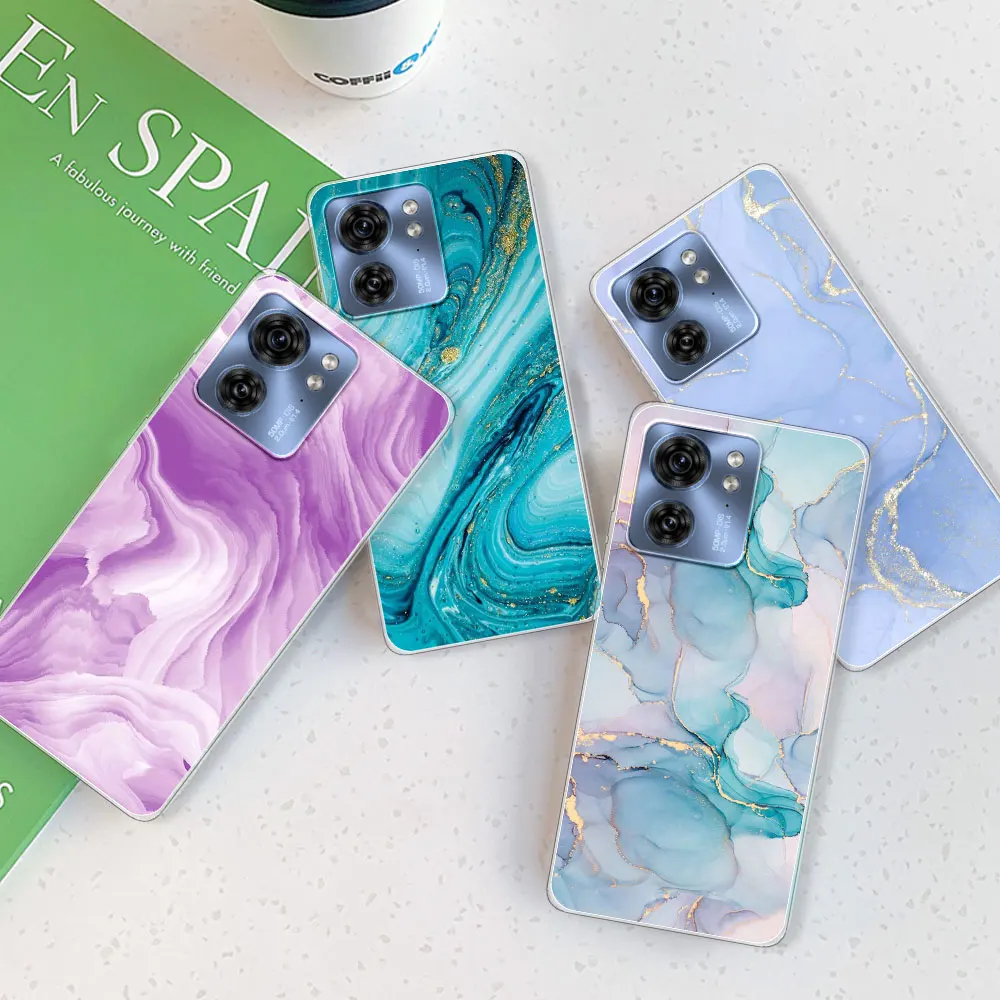 Чехол для Moto Edge 40 Pro чехол Motorola XT2303-2 прозрачный мягкий силиконовый из ТПУ Neo Coque