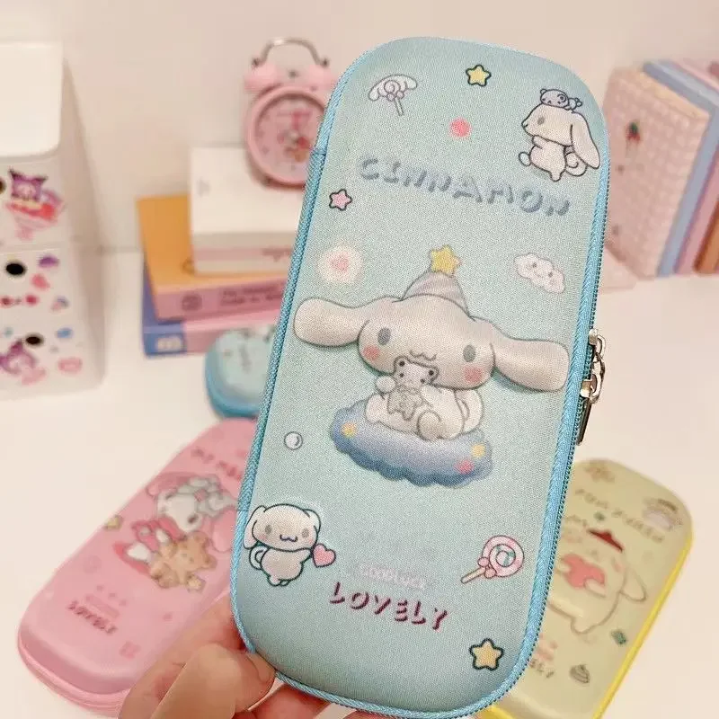 Держатель для ручек в стиле аниме Kuromi Cinnamoroll 3D EVA большой емкости фоторучка милый