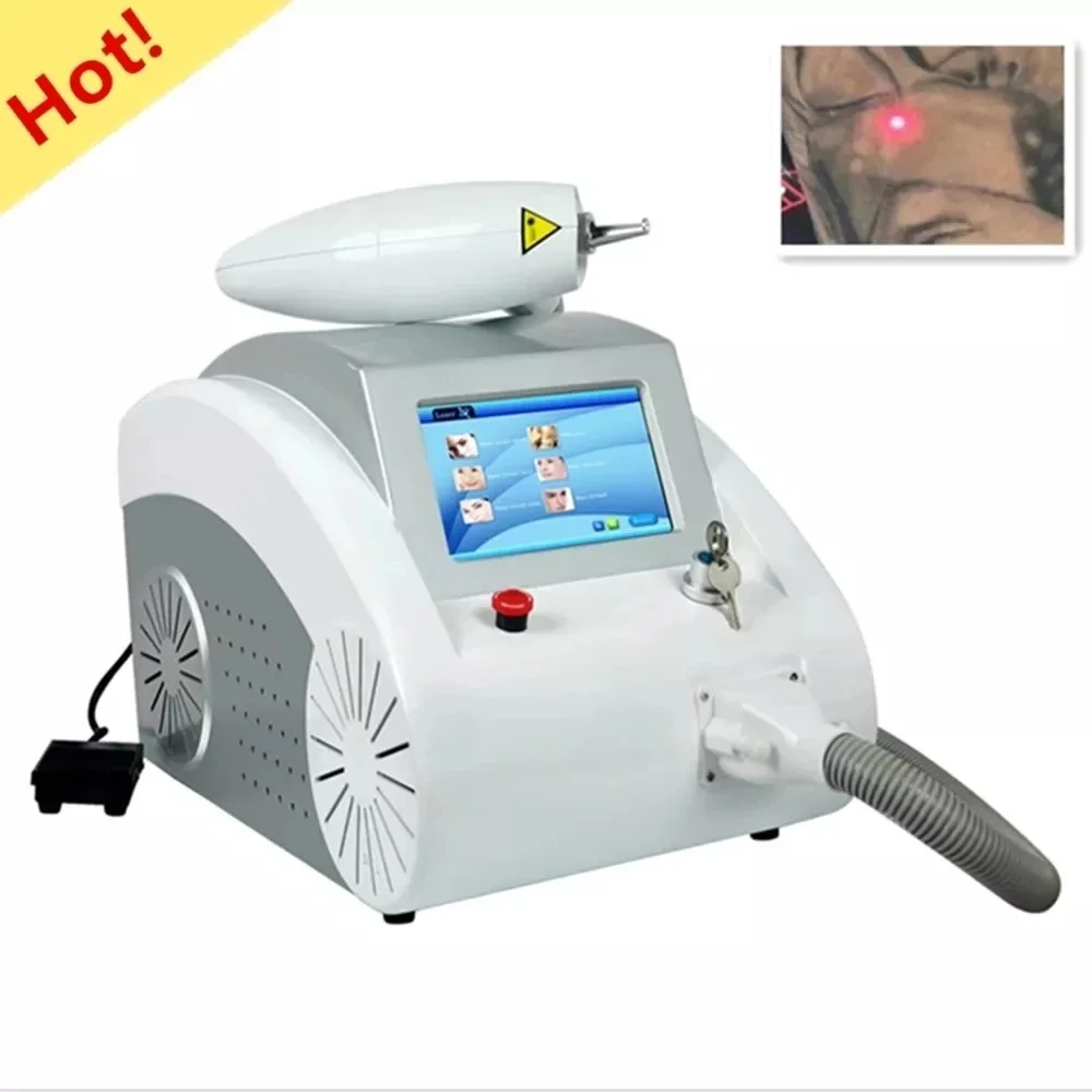 

Skin Care Tools Laser Beauty Machine Portable Q-switch ND YAG Laser Tattoo Removal Pigmentation Removal Carbon Peeling Machine