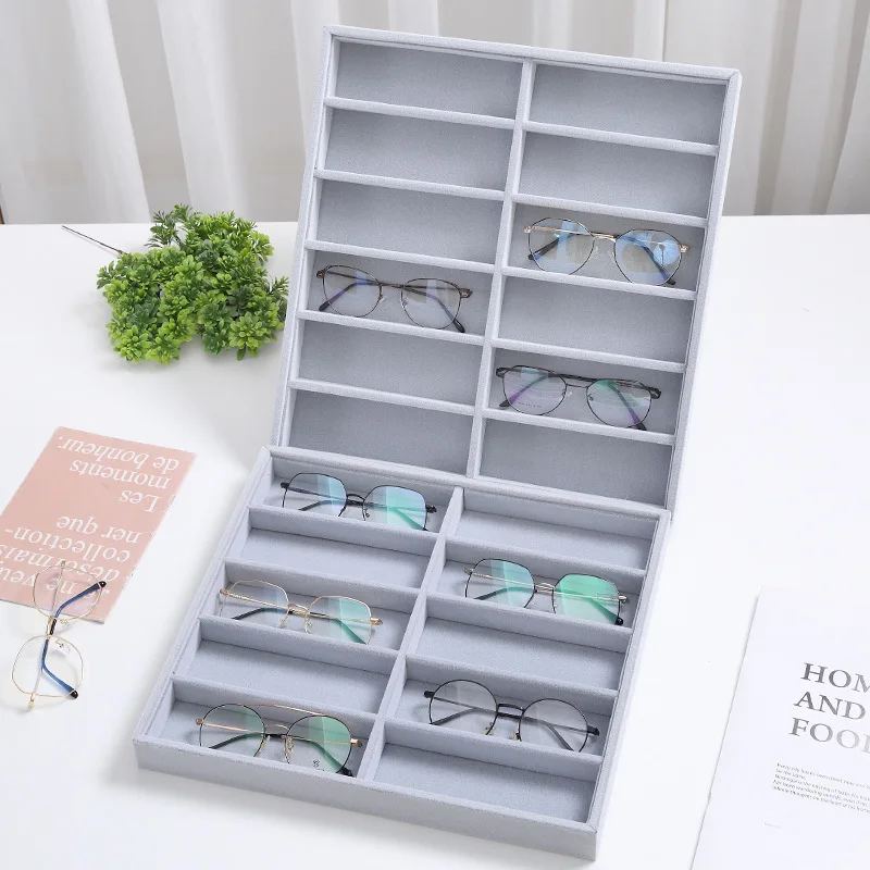 Коробка для хранения чехол солнцезащитных очков реквизит дисплея новый белый