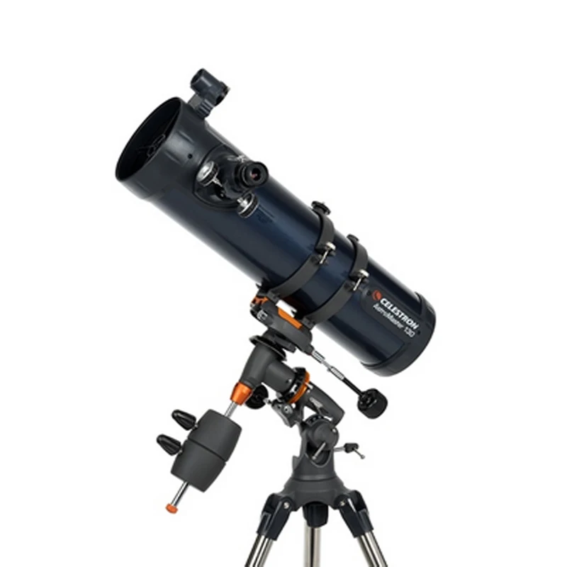 

Телескоп Celestron Astromaster 130EQ, рефлектор Ньютона 130/650 мм, регулируемый стальной штатив 1,25 дюйма