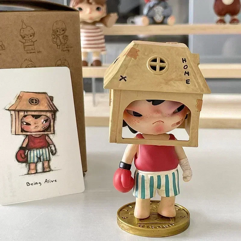 Фото Подлинная серия Hirono The Other One, аниме, мультяшная фигурка, игрушки, кавайная модель, украшение для комнаты, детский подарок-сюрприз №4