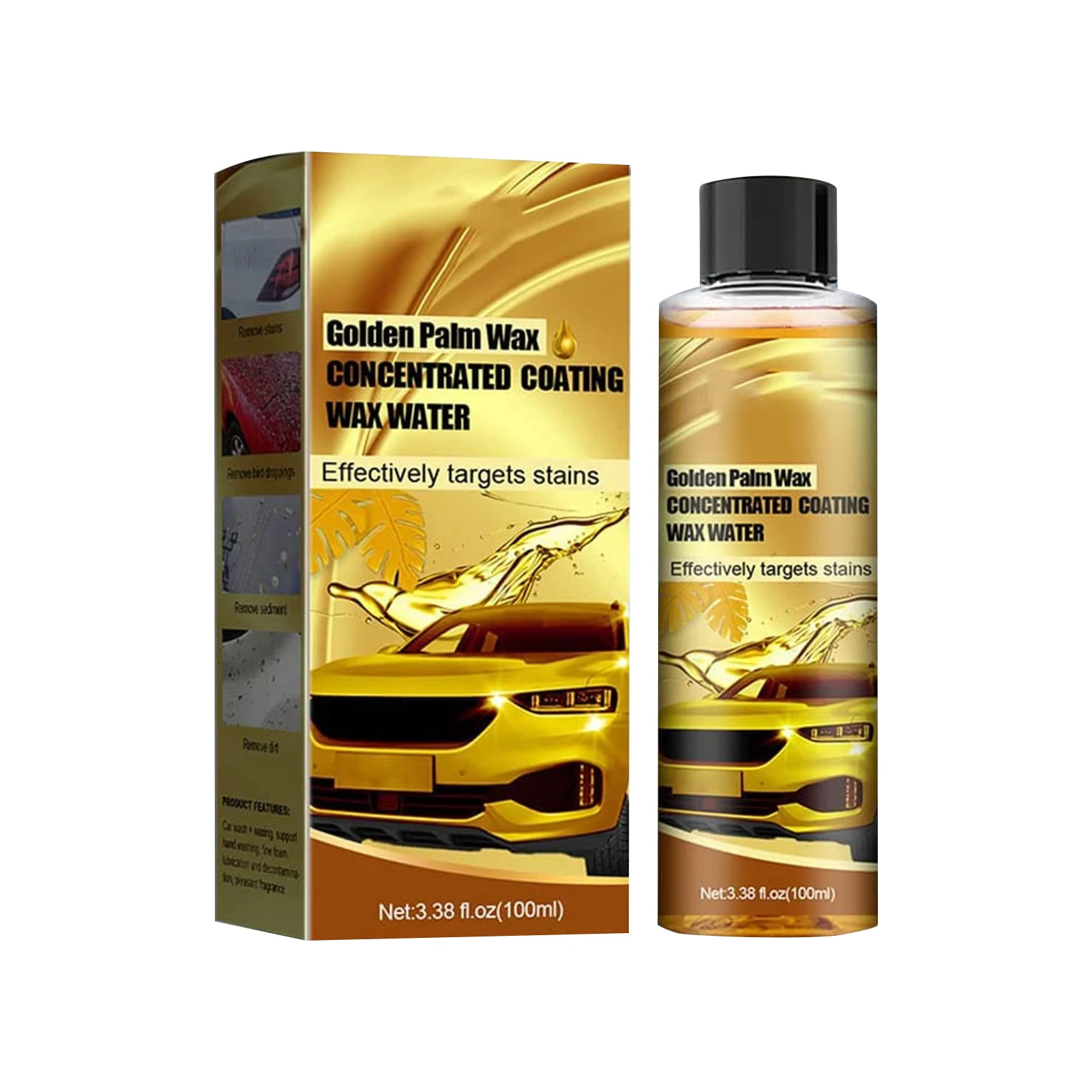 

Воск Carnauba для автомойки, многофункциональный очиститель пены для автомобиля, внешняя отделка, принадлежности для удаления краски, водяных ...