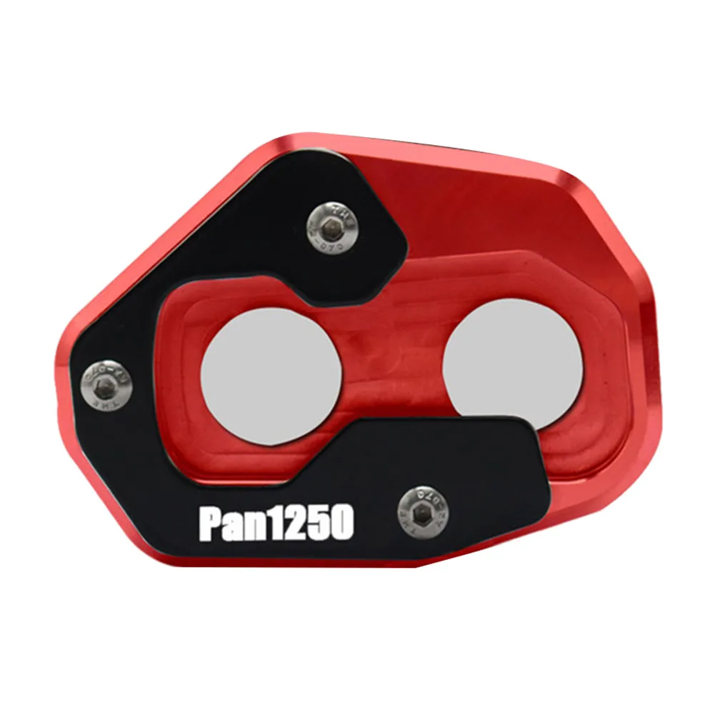 

Аксессуары для мотоциклов, выдвижная подставка, удлинительная пластина, боковая подставка, увеличивающая подставка для Pan America 1250 2021 Red