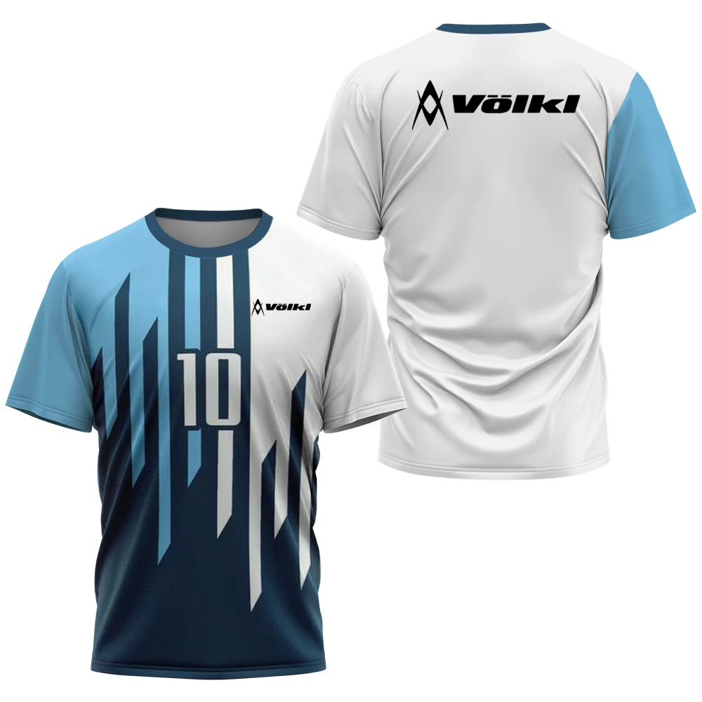 

Volkl Men Tennis T-Shirts Fashion 3D Printed Men's T-Shirt Summer Light Quick Drying Short-Sleeved Badminton Clothes Unisex