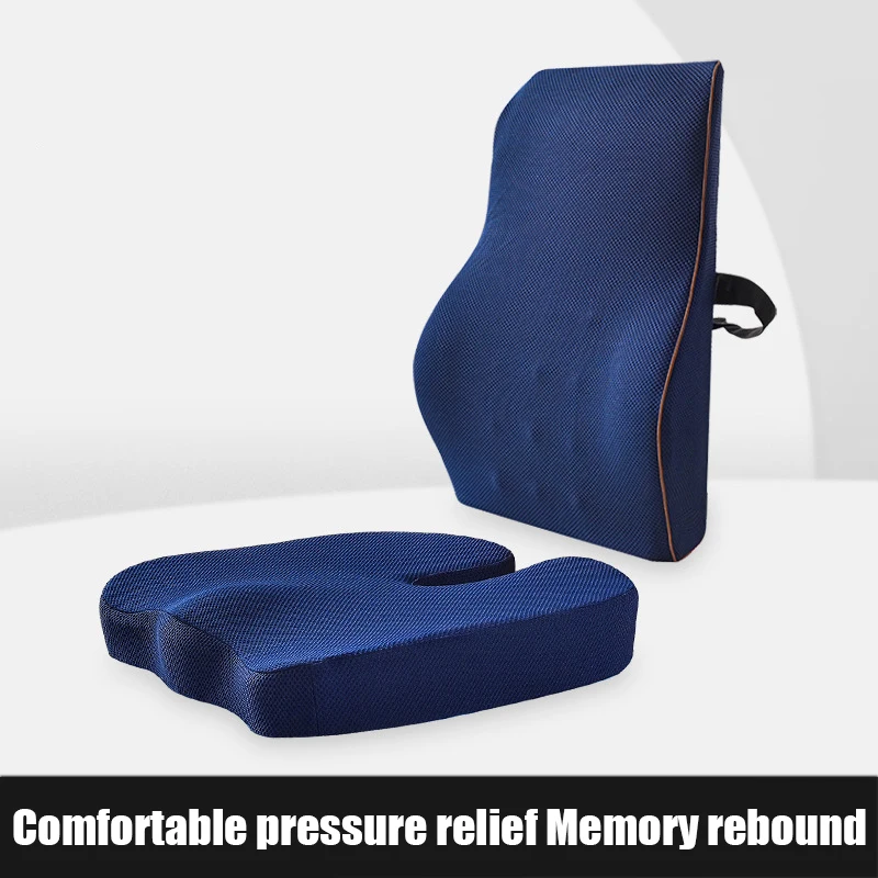 

PEIDUO Seat Cushion Office Sedentary Waist Protector Artifact Q bomb Seat Cushion Release Stress Memory Foam Quick Rebound