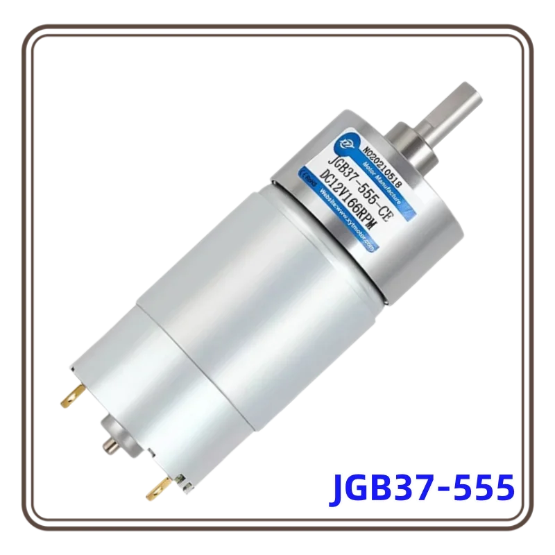 JGB37-555 микро двигатель постоянного тока 12 В 24 редукторный низкоскоростной может