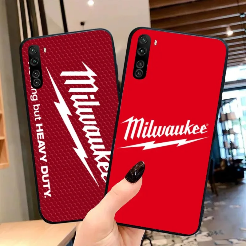 

M-Milwaukees Driver Phone Case for OPPO Find X5 X3 X2 A93 Reno 8 7 Pro A74 A72 A53 Black Soft Phone Cover Funda