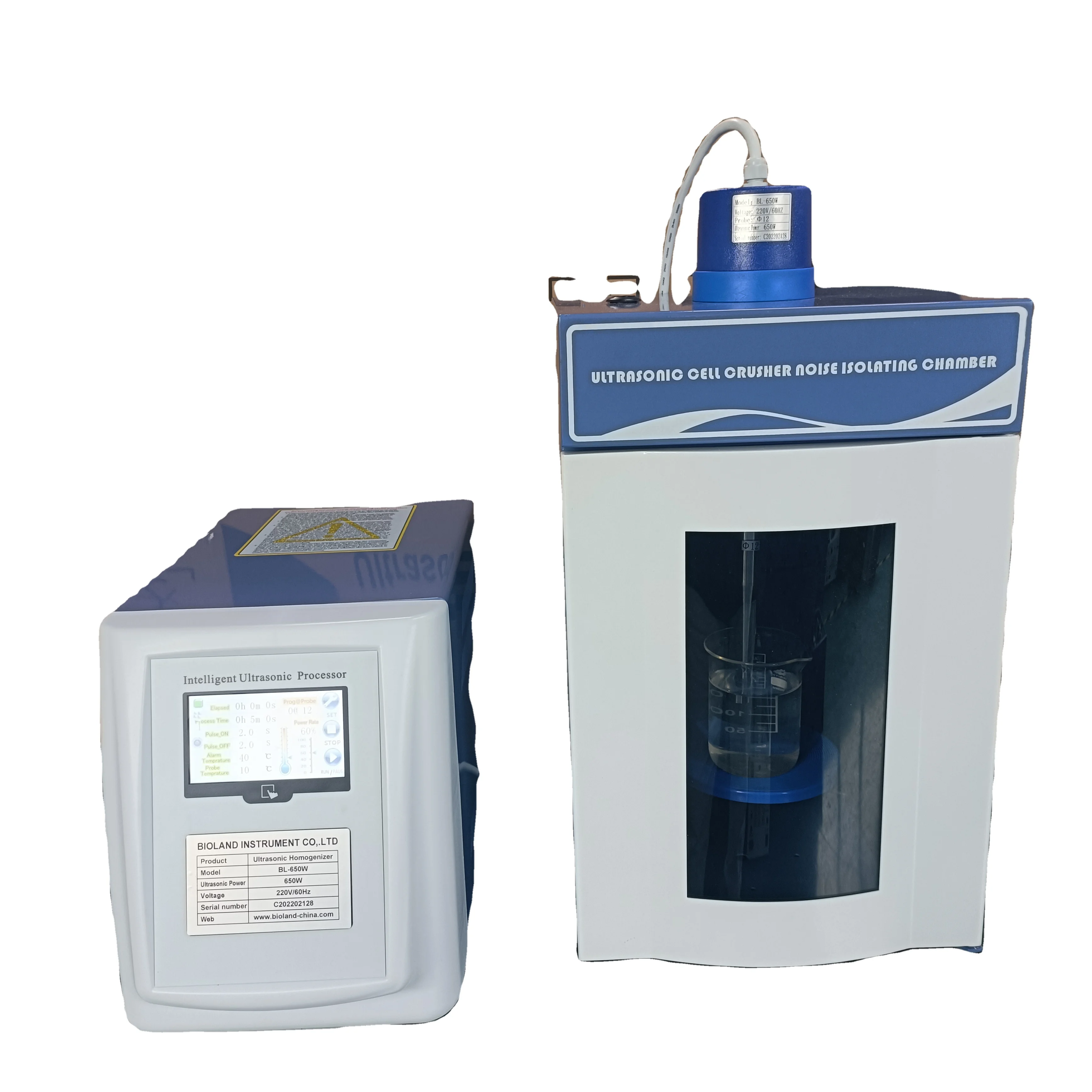 lab Ultrasonic Homogenizer Sonicator of Ultrasonic Extractor Dispersing suspensions