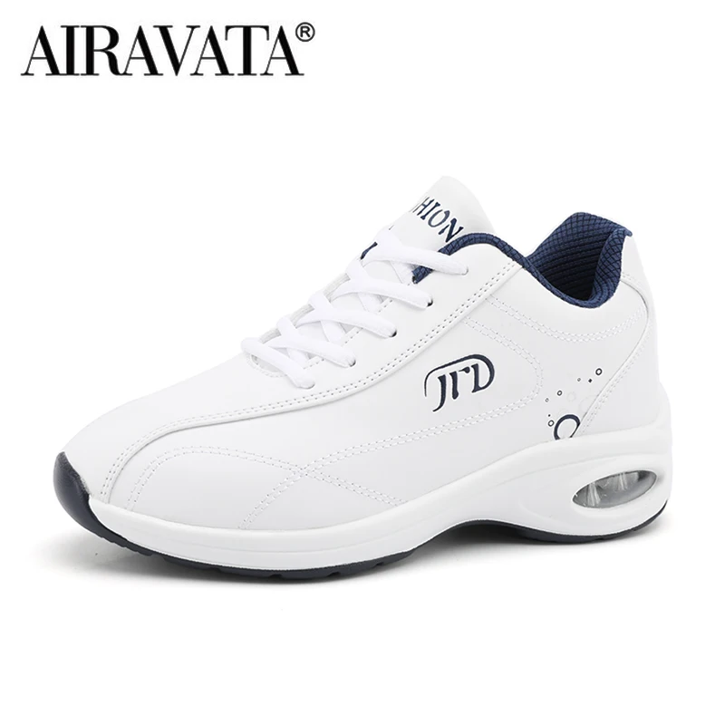 Women's Sneakers Cushioned Tennis Shoes Athletic Sports Fashion Classical Dance Shoes Lace Up Famale Sneaker