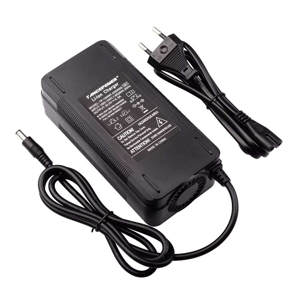 

202342V 4A lithium battery charger for 10Series 36V li-ion battery e-bike electric bike Battery Charger DC 5.5mm*2.1mm Fast Char