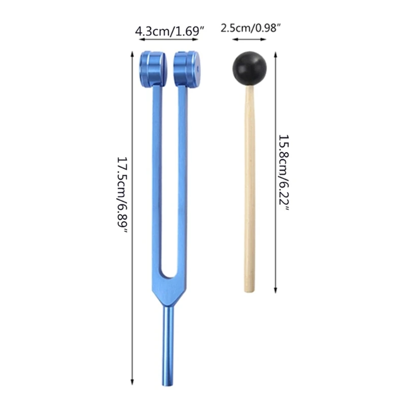 L69A 256 Гц тюнинг вилка-фотоустройство с молотом инструмент для ремонта