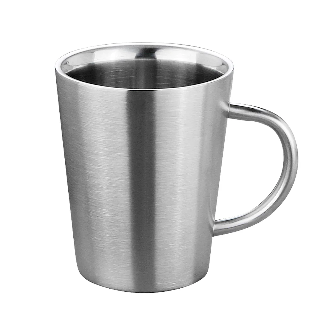 

304 Stainless Toothpaste Cup Espresso Gifts Insulated Coffee Cup Glass Coffee Tumbler Household Products Latte Coffee Mugs