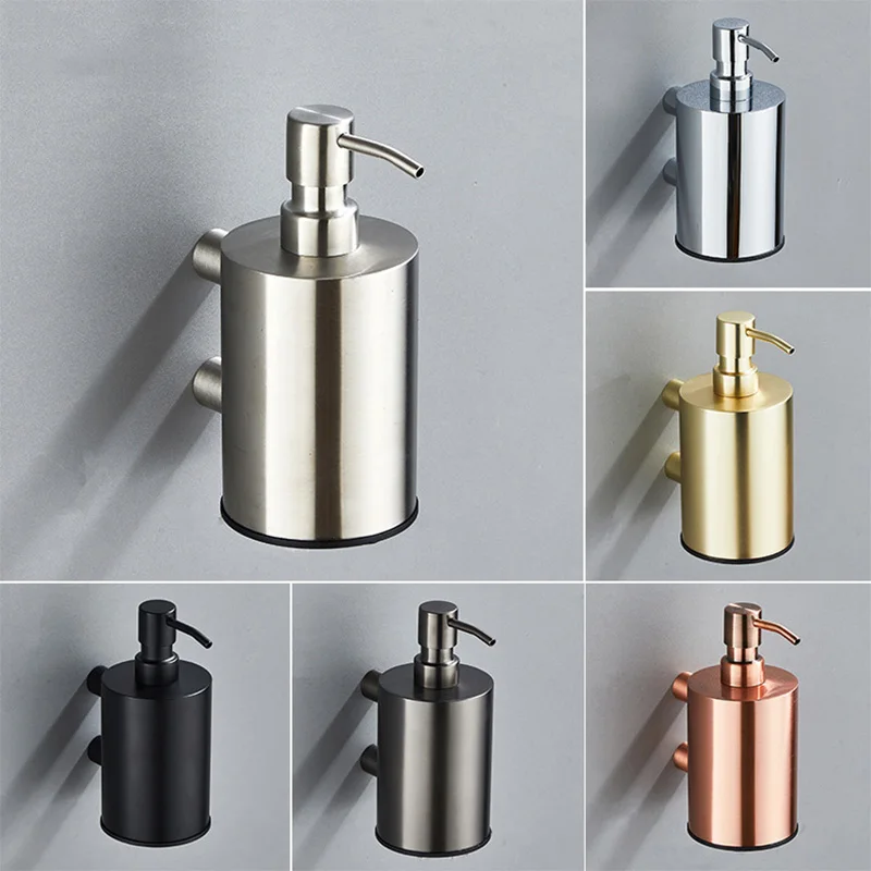 

YCRAYS 500ml Wall Mount Soap Dispenser Bottle SUS304 For Bathroom Kitchen Refillable Shampoo Shower Gel Liquid Container Lotion