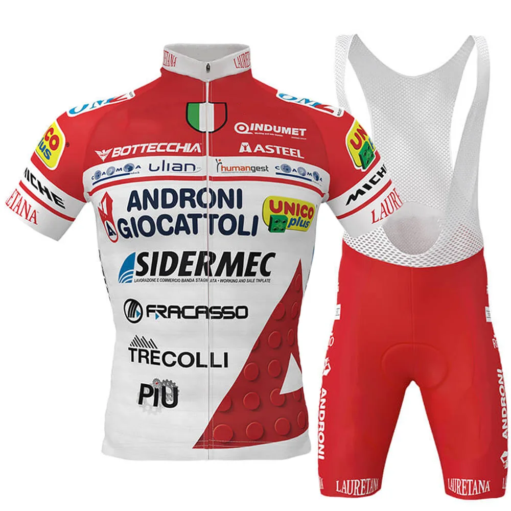 

2022 Androni cycling Cycling Jersey Set Italy Tour Cycling Clothing Men Road Bike shirts Suit Bicycle Shorts MTB Maillot Culotte