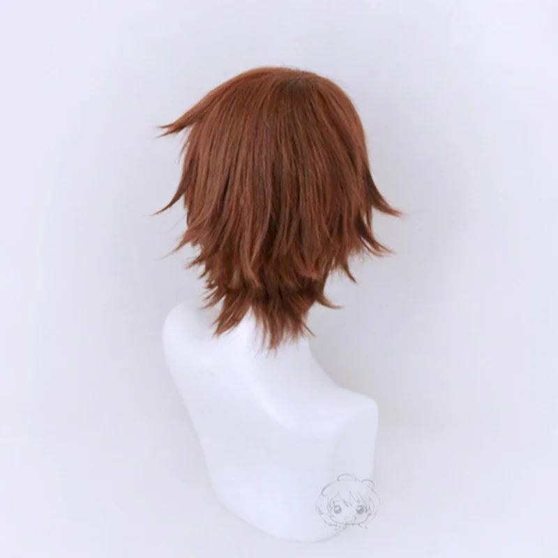 Высокое качество аниме Death Note Yagami Light косплей парик короткие коричневые