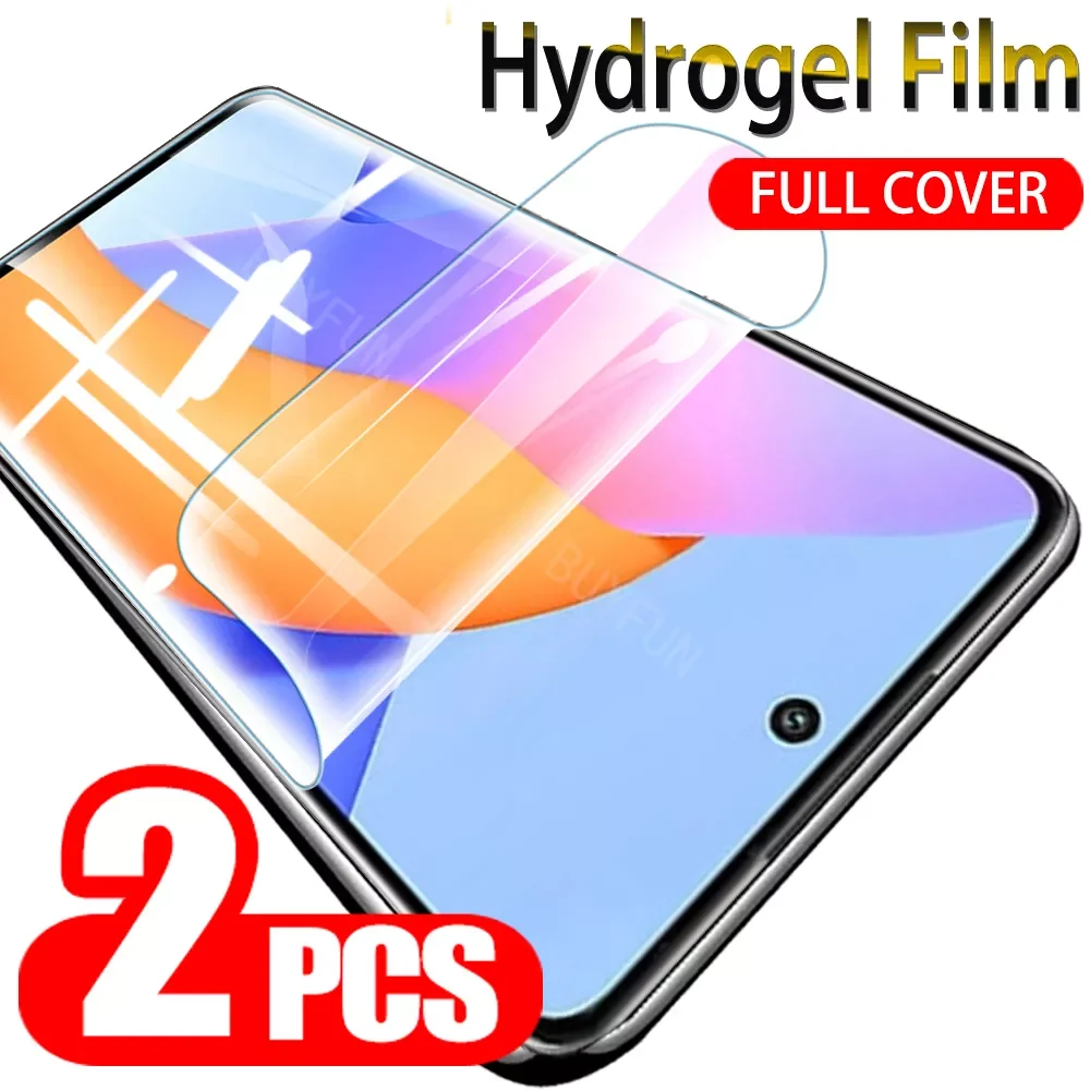 1-2PCS Hydrogel Film For Huawei Honor 10X 10 Lite 10i Safety Water Gel Film On Honor10x Honor10 Lite Protective Film Not Glass