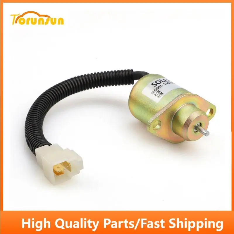 

Fuel Shutdown Solenoid 6680532 Fit For Bobcat Loader B100 B200 B250