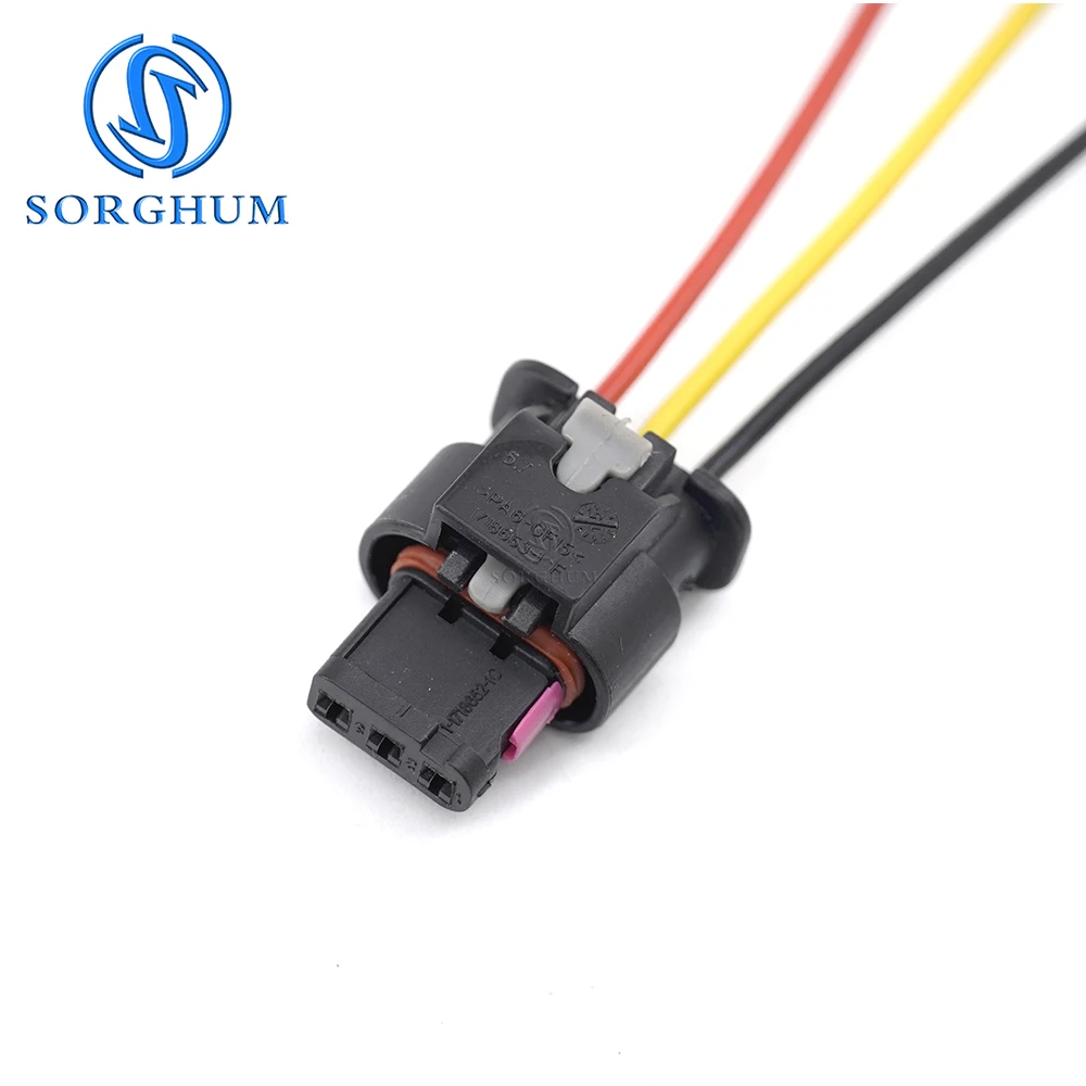 

SORGHUM 4F0973703 для Ford Galaxy BMW X3 E83 X5 F18 F10 Audi A1 Volvo S80 V70 XC60 PDC штекер датчика, разъем с отрезом, кабель, провод