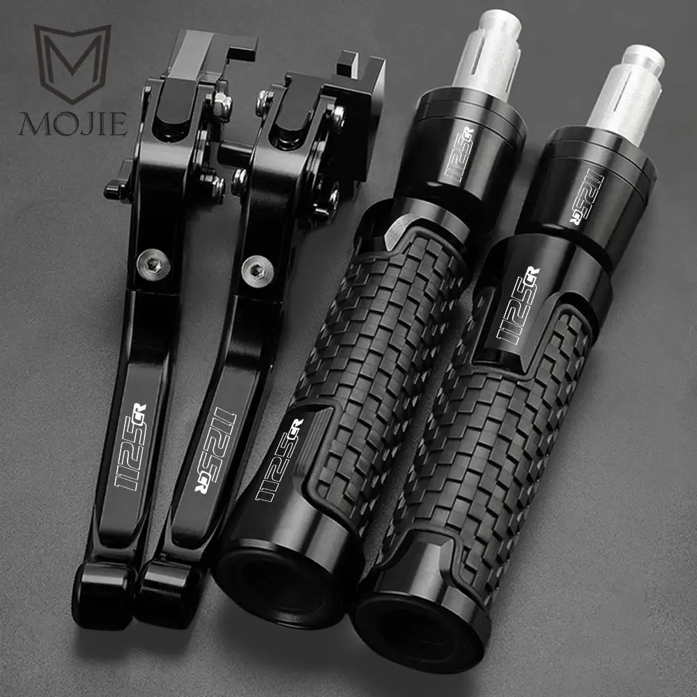 

Motorcycle Accessories CNC Aluminum Adjustable Brake Clutch Levers For BUELL 1125CR 1125 CR 2009 Handlebar Handle Grip End Plug