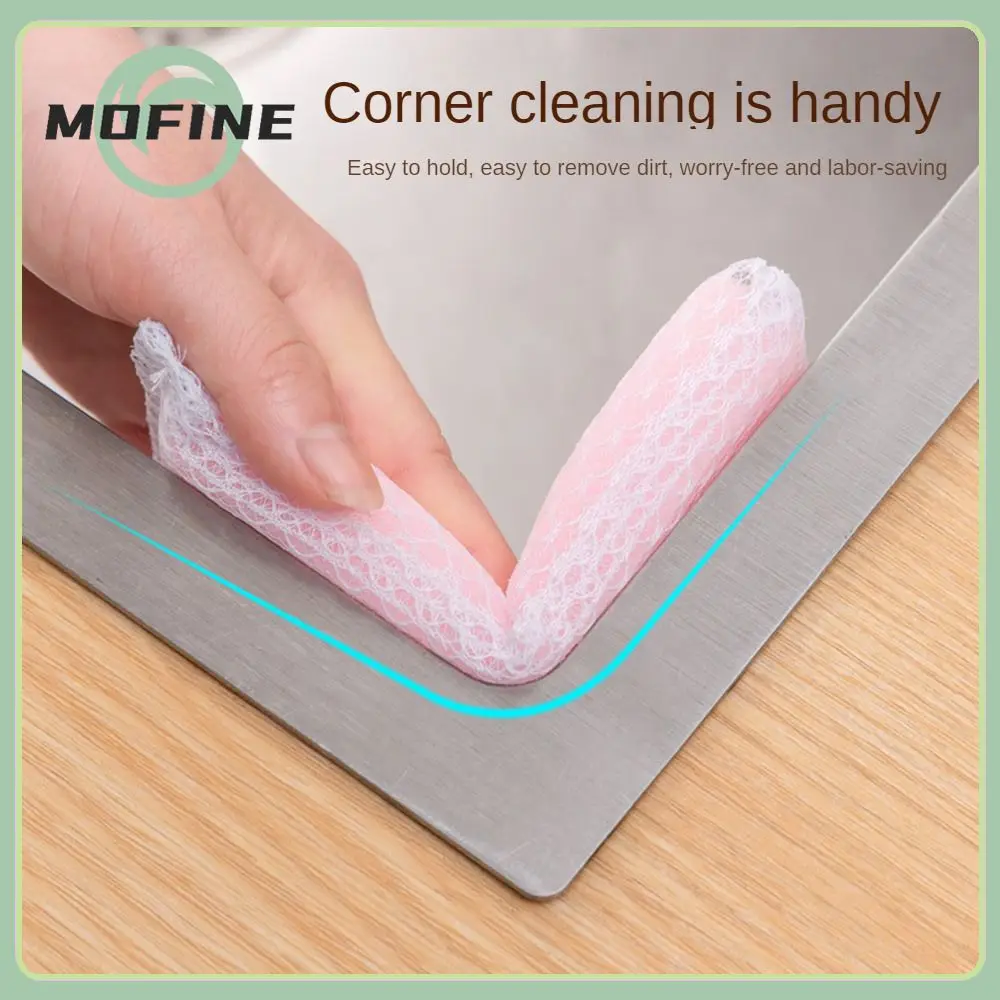 

Sponge Sponge Wipe With Mesh Kitchen Cleaning Kitchen Specific Sponge Wipe Household Cleaning Sponge Kitchen Accessories