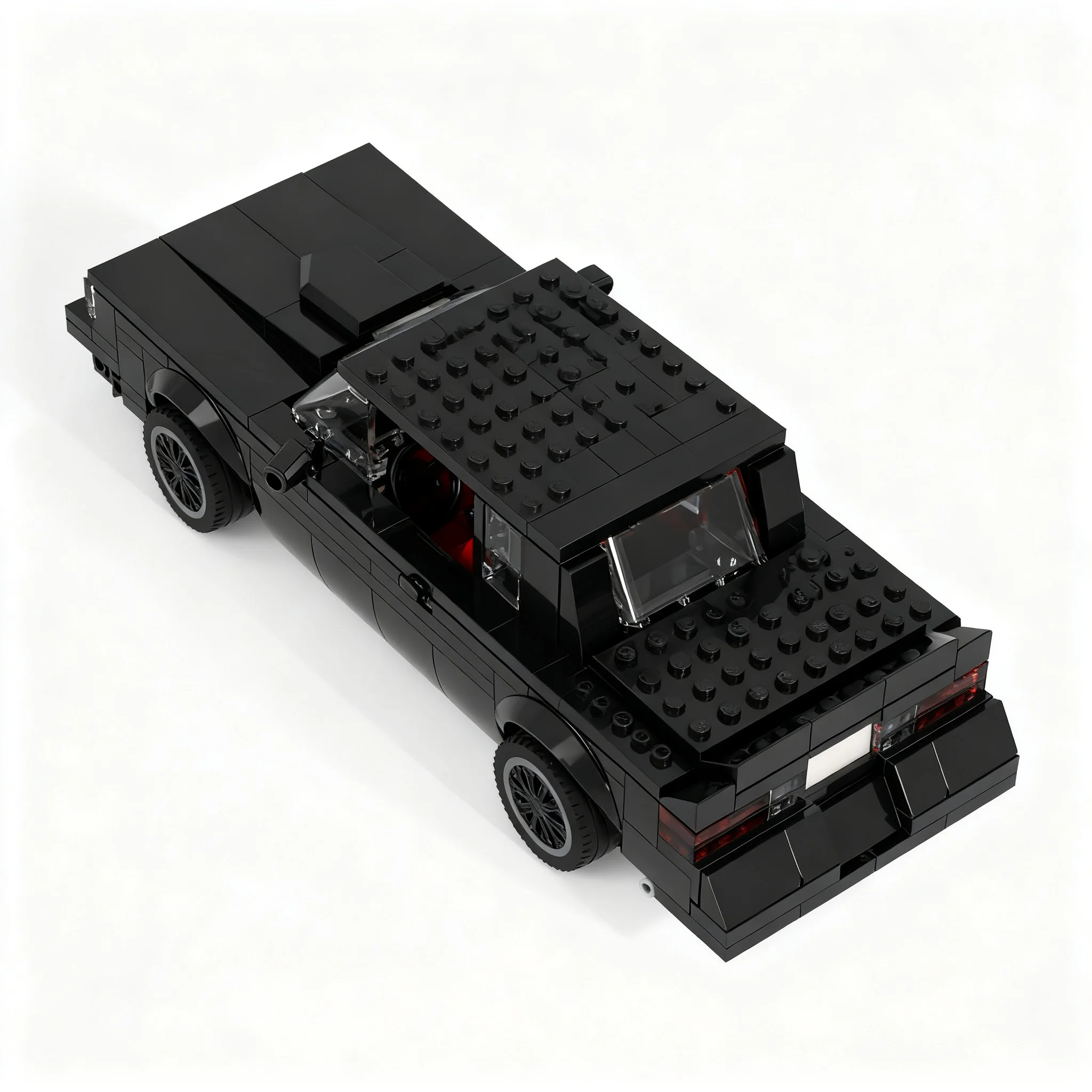 Фото 369 деталей MOC City Champions Buick GNX 8wide MOD, конструктор, развивающая игрушка, подарок на день рождения и Рождество №2