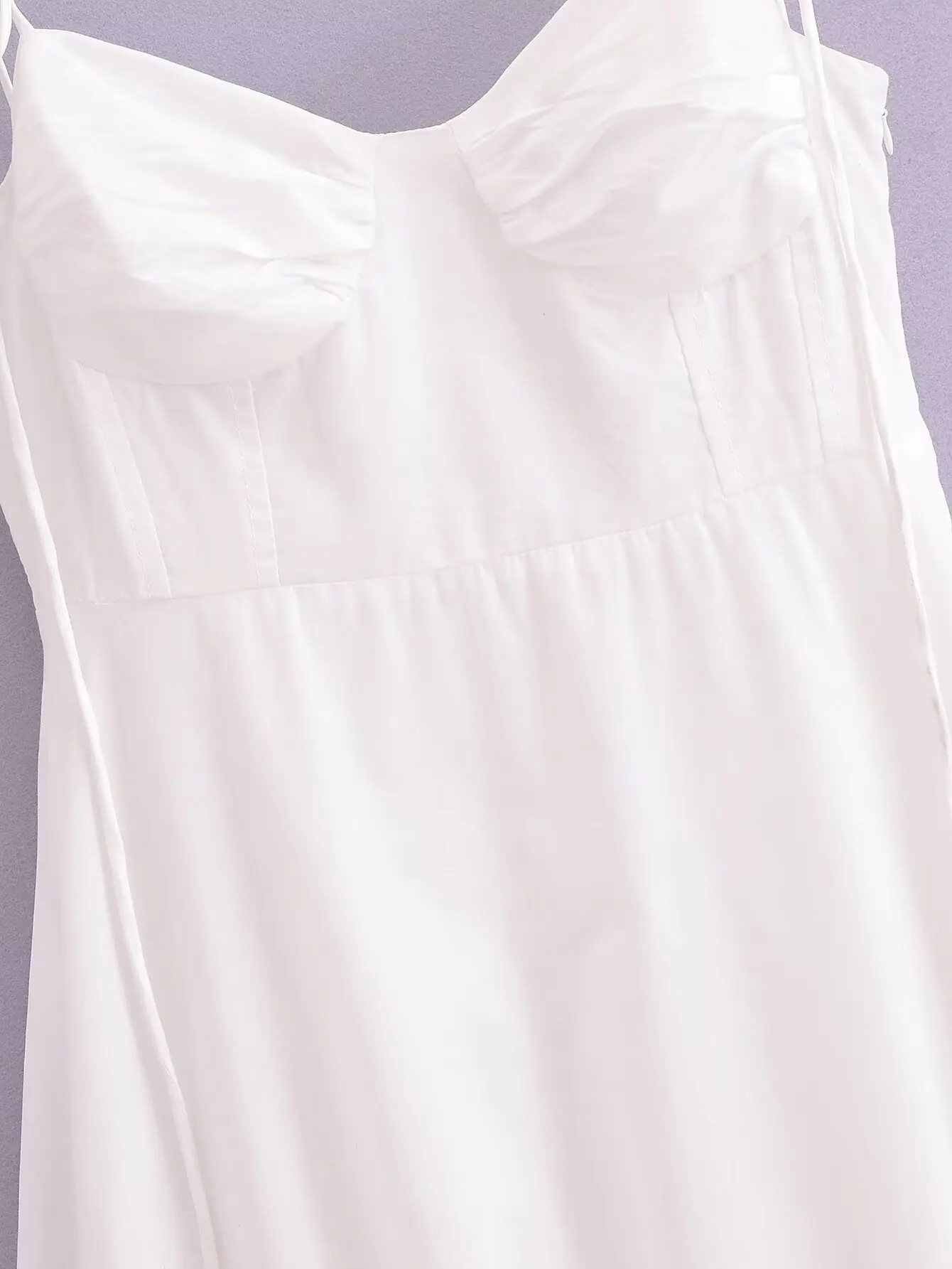 PB &amp ZA женское осеннее новое модное ламинированное платье из поплина для отпуска