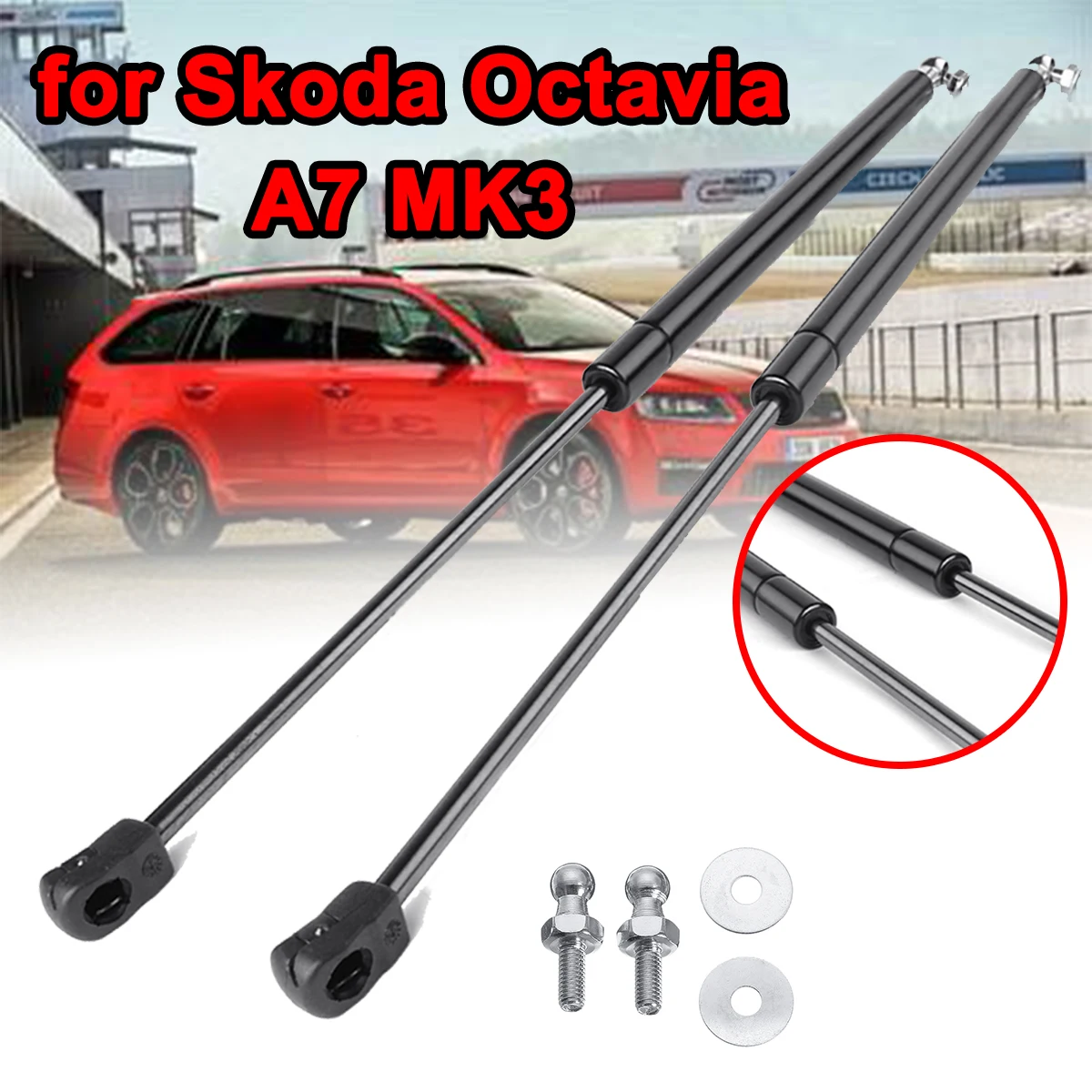 

Strut Bars For Skoda Octavia A7 MK3 2012- 2020 A5 MK2(1Z) 2004-2013 Front Engine Cover Bonnet Hood Gas Shock Lift