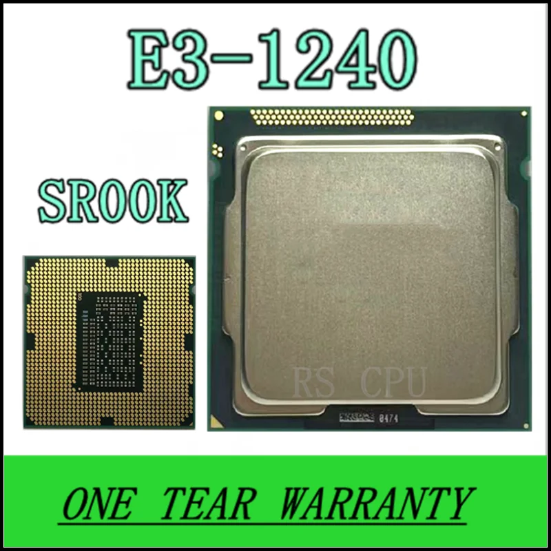 

E3-1240 E3 1240 SR00K 3,3 GHz четырехъядерный процессор 8M 80W LGA 1155