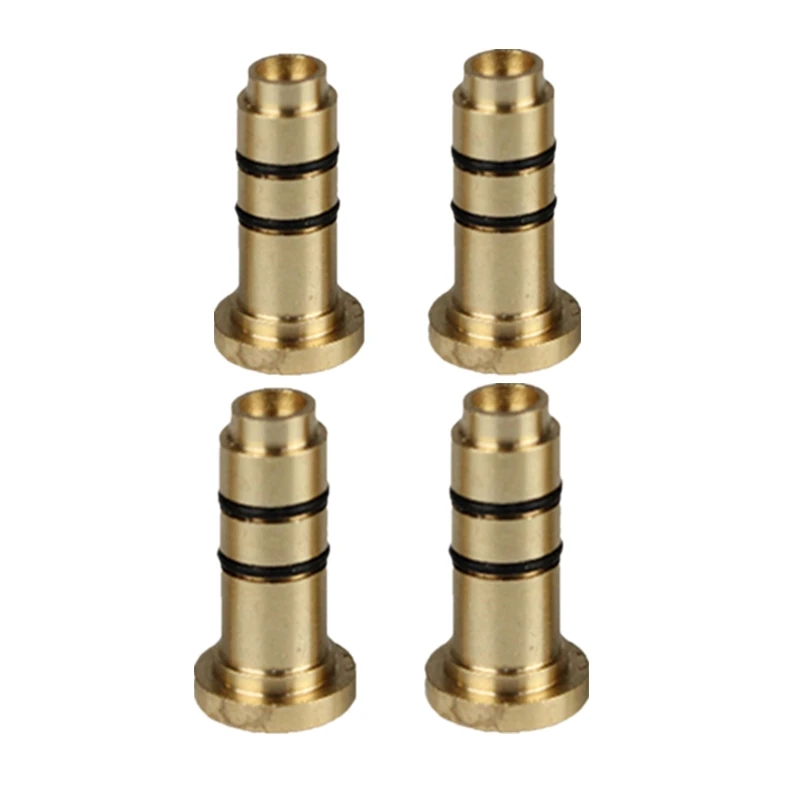 

4pcs Durable Butane Gas Refill Brass Copper Nozzle Adapter For Dunhill Dress/Rollagas Reusable Gas Connector Lighter Adapters