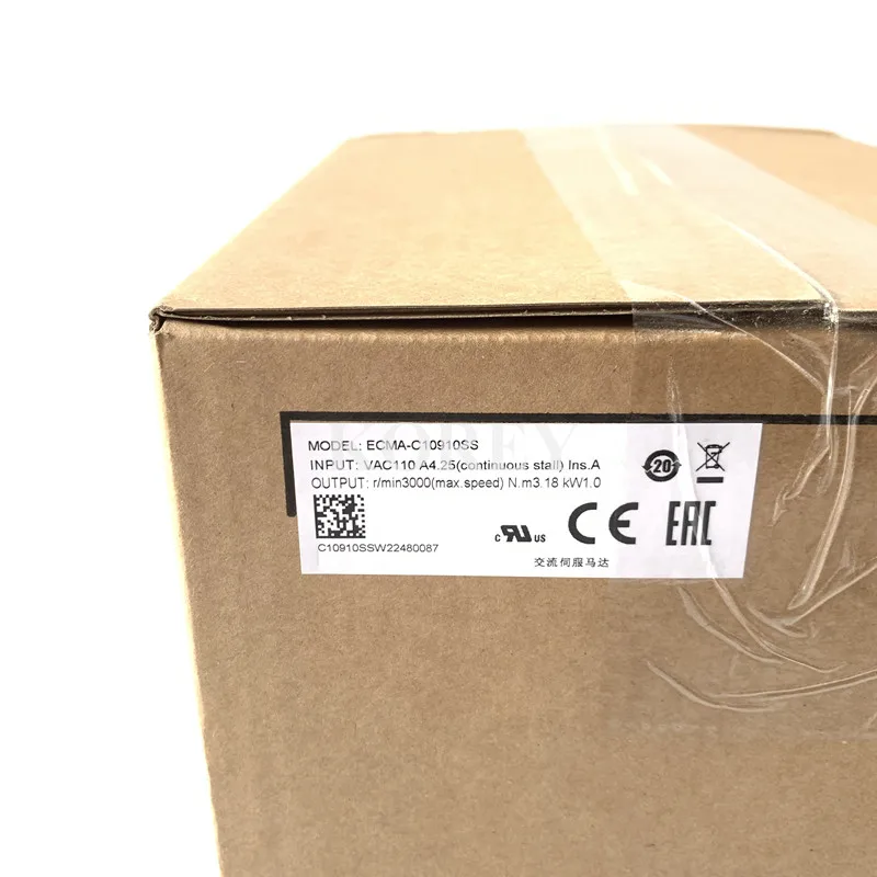 Сервопривод серии ASDA-A2 мощностью 1 кВт ASD-A2-1021-L+ECMA-C10910SS ASD-A2-1021-L+ECMA-C10910RS