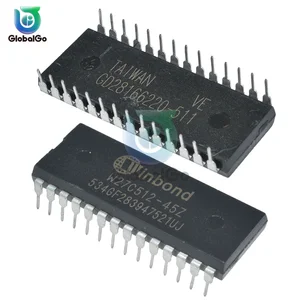 IC Chips W27C512 W27C512-45Z 28DIP IC EEPROM 512KBIT Original Integrated Circuits