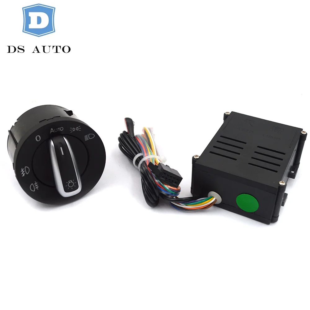 

Automatic Headlight Controller Module and switch with light sensor For Polo Passat B5 Golf MK4 Santana Beetle 5ND 941 431 B