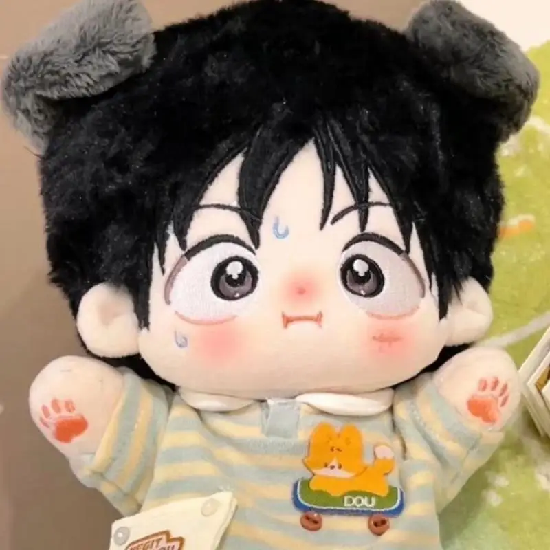 

Кукла Луффи, плюшевая игрушка, украшение, милая детская аниме модель, изысканная мультяшная фигурка, украшение для рабочего стола, праздничный подарок, 20 см