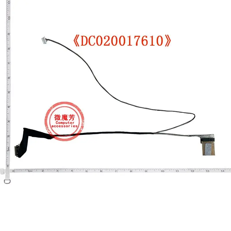 Гибкий кабель для видеоэкрана для ноутбука Lenovo Y470, Y470A, Y470P, Y470N, Y471, Y471N, Y471A, ЖК-дисплей, ленточный кабель DC020017610